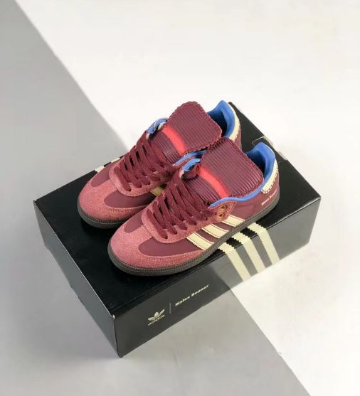 未使用 Adidas samba Wales Bonner レディース/メンズ カップルシューズ 箱付