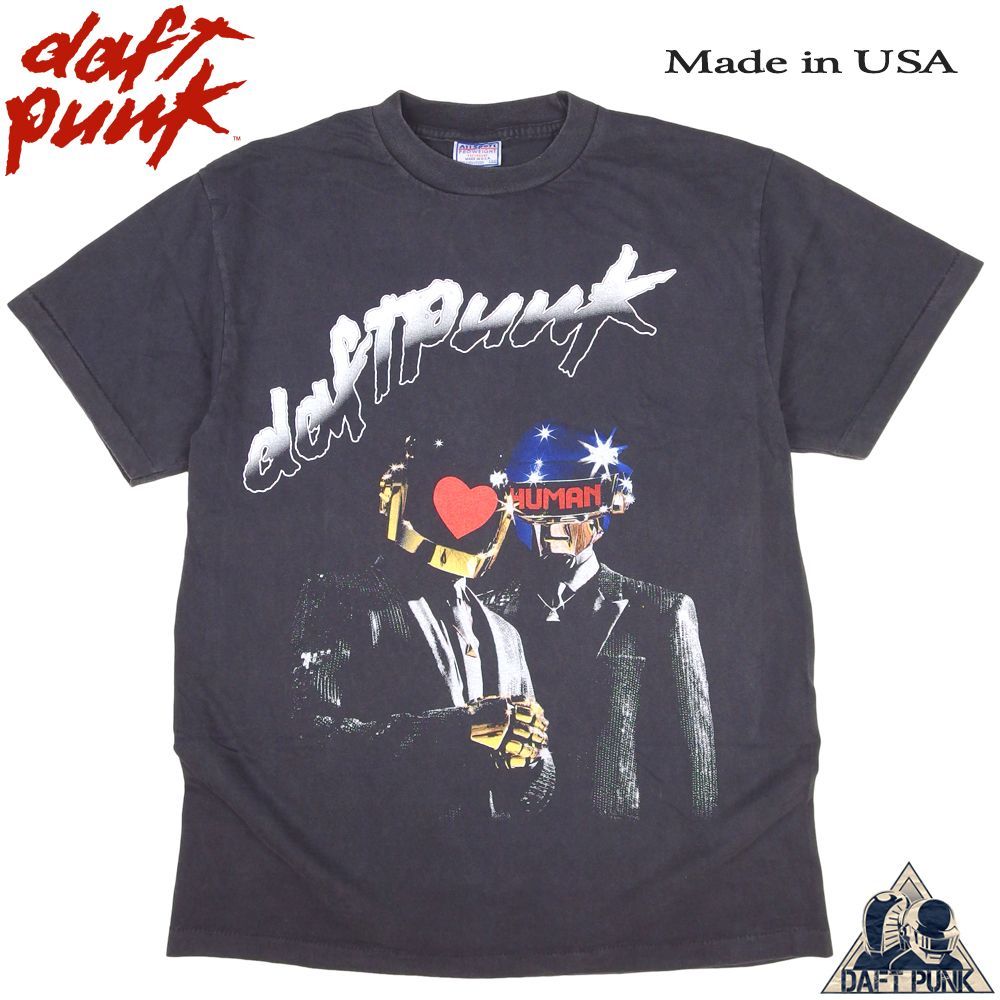 314 daf tpunk ダフトパンク Tシャツ DAFT PUNK ブラック Lサイズ