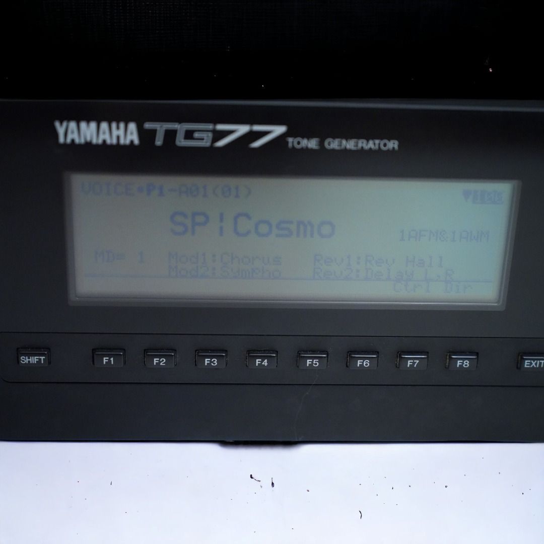 動作確認済】 YAMAHA ヤマハ TG77 トーンジェネレーター 音源 