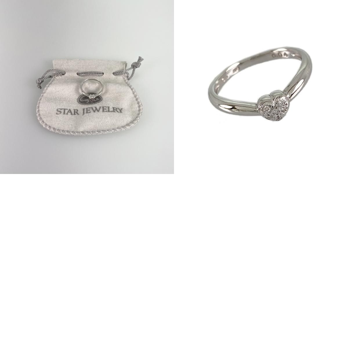 スタージュエリー STAR JEWELRY リング K18WG ダイヤモンド 11号(51 