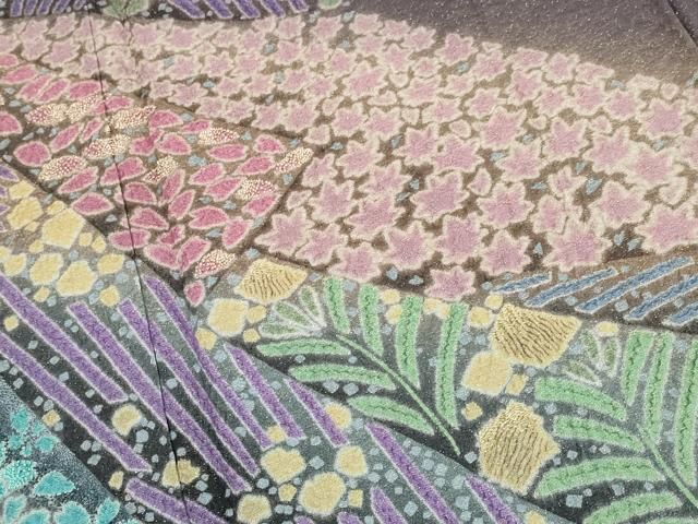 平和屋本店□極上 十日町 名門 滝泰謹製 中国三大刺繍 相良刺繍 訪問着