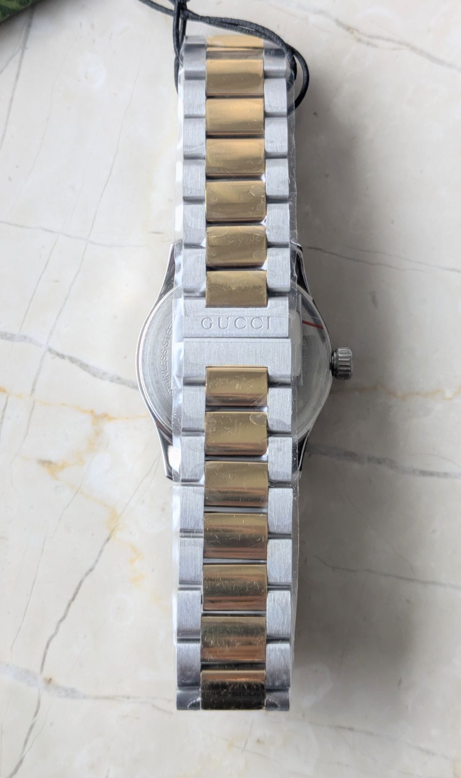 新品未使用　GUCCI　27ミリ　腕時計　猫　ゴールド　YA1265011 Brandol / GUCCI グッチ レディース腕時計 Gタイムレス G