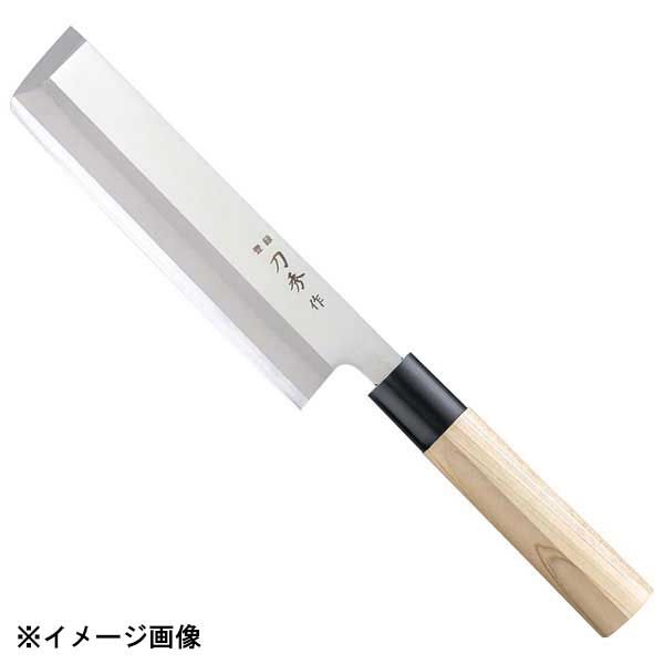 刃秀作 モリブデンバナジウム鋼 角型薄刃 左用 FC-376 19.5cm