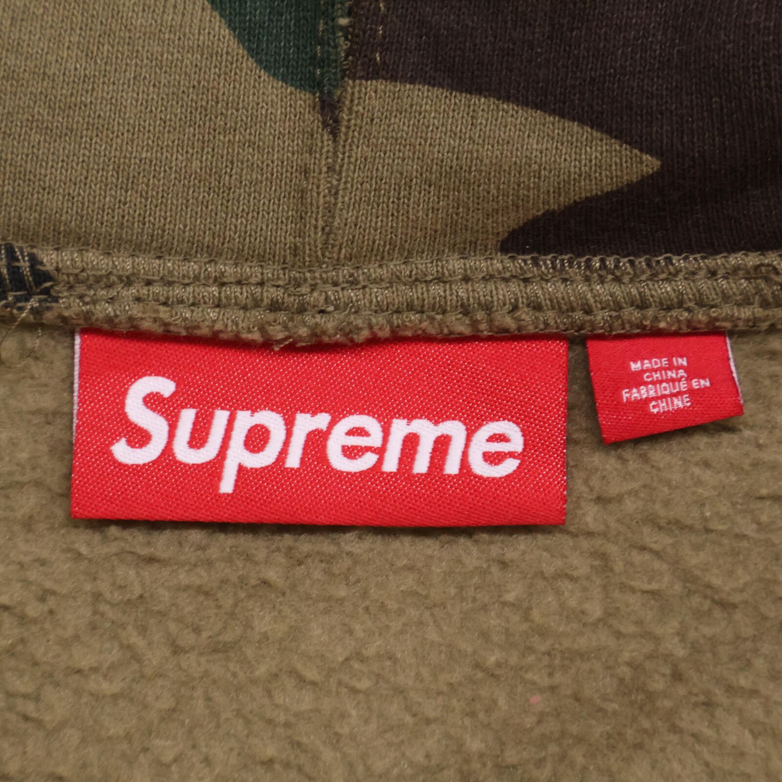 Supreme シュプリーム 【美品/国内正規/25SS】Big Logo Zip Up Hooded