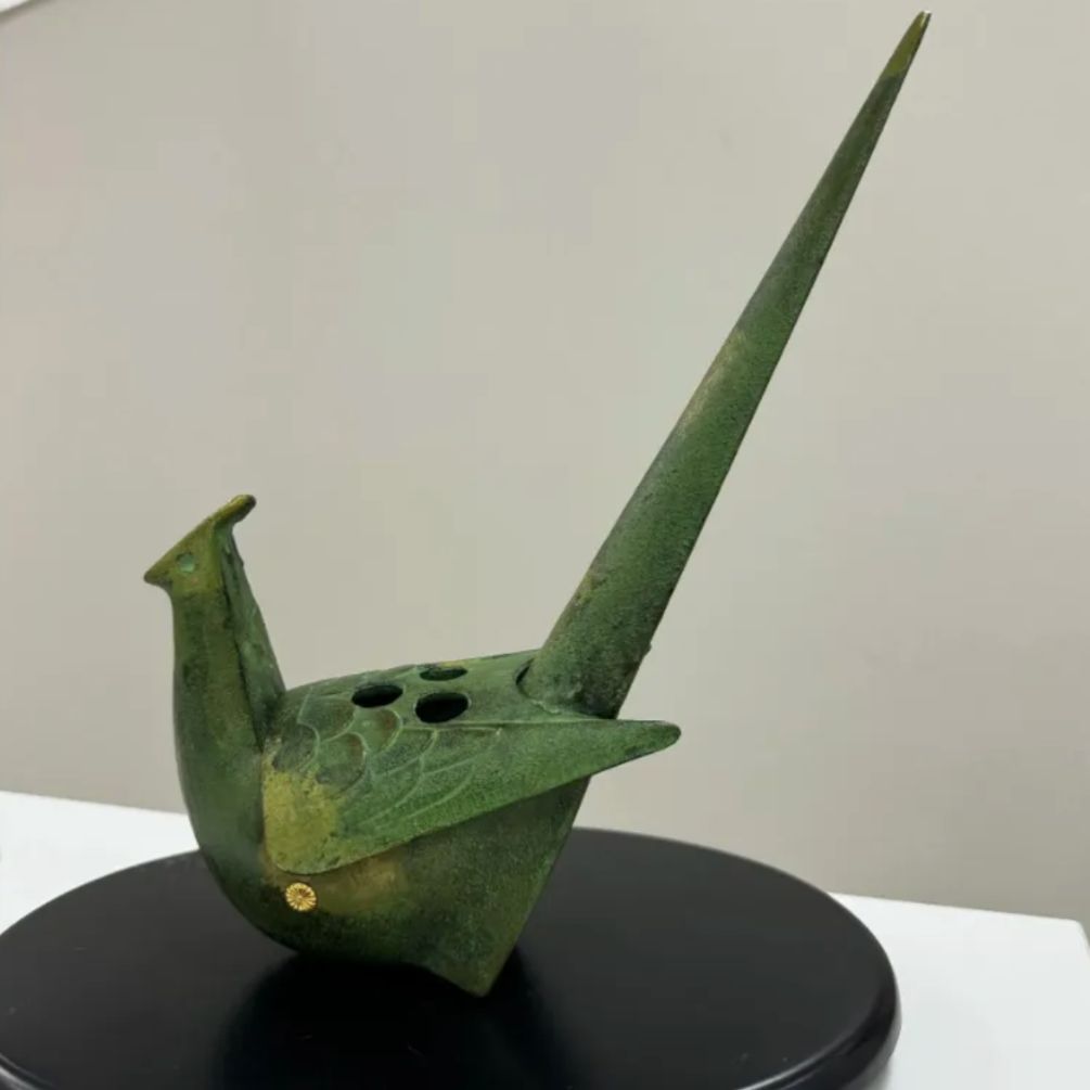 銅器 金瓢簞の弔香炉です 装飾品 工芸品 美術品 置物 yko-storeyk_og285