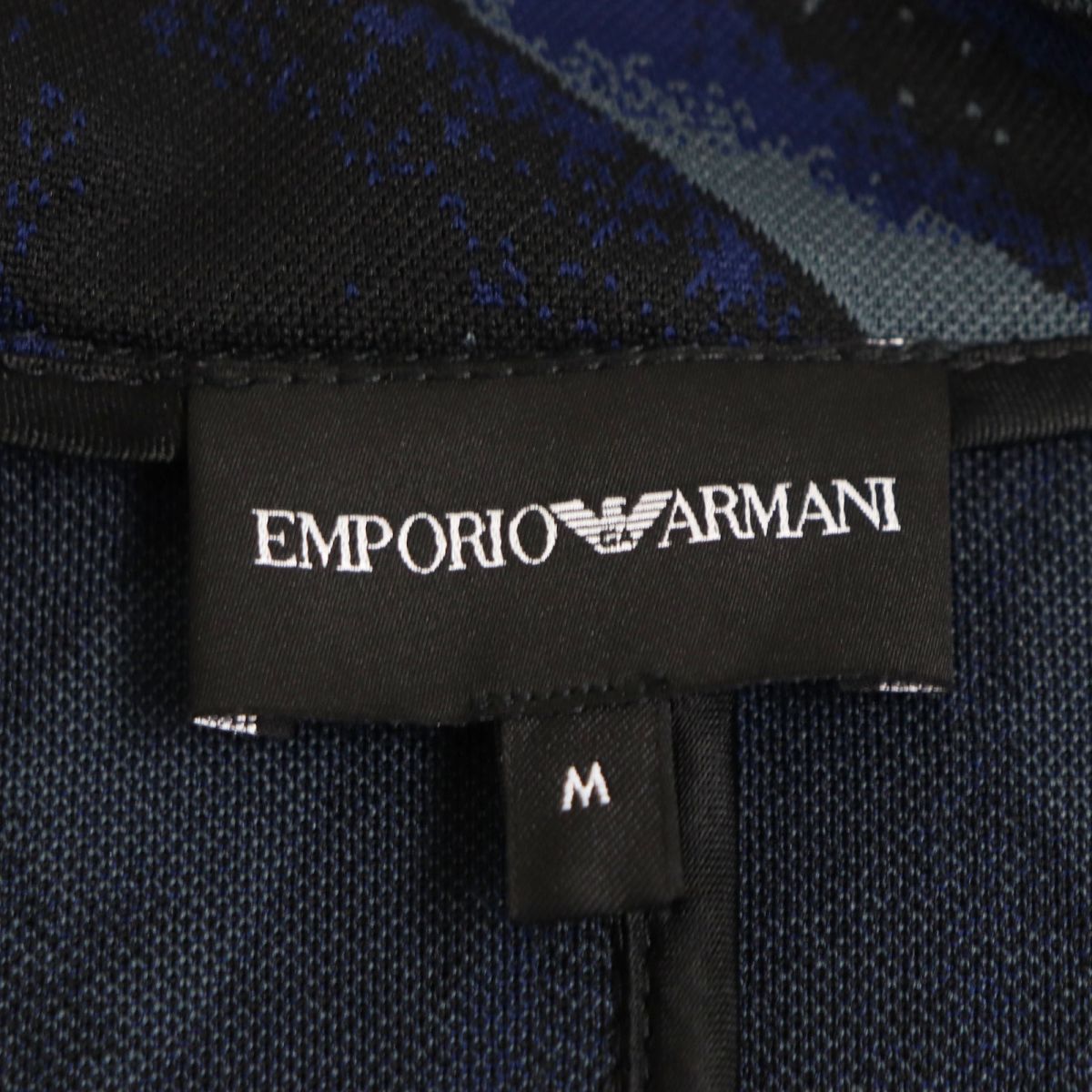 未使用品○黒タグ EMPORIO ARMANI エンポリオアルマーニ 6Z1B6S 総柄 