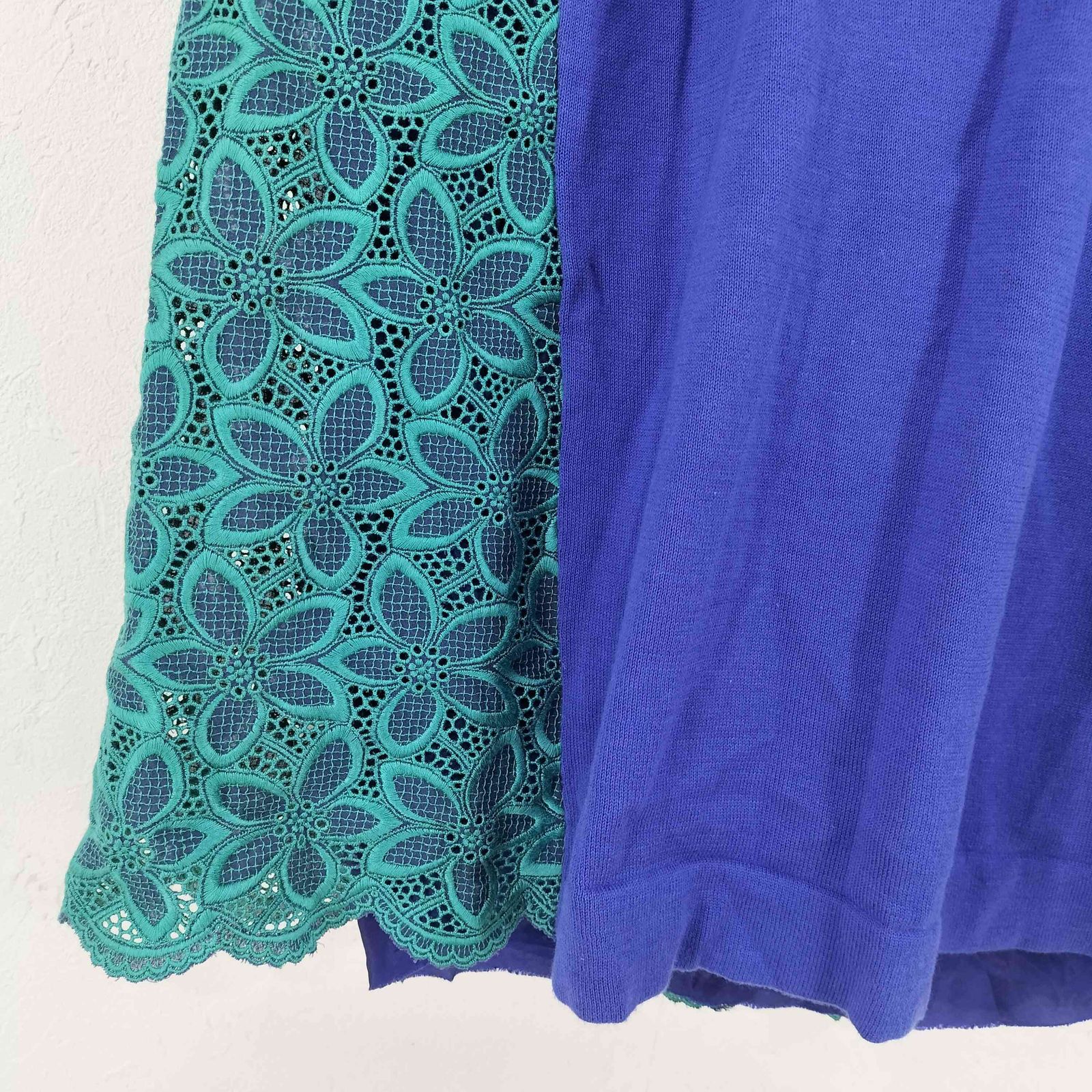 サカイラック sacai luck フラワーレースドッキングチュニック