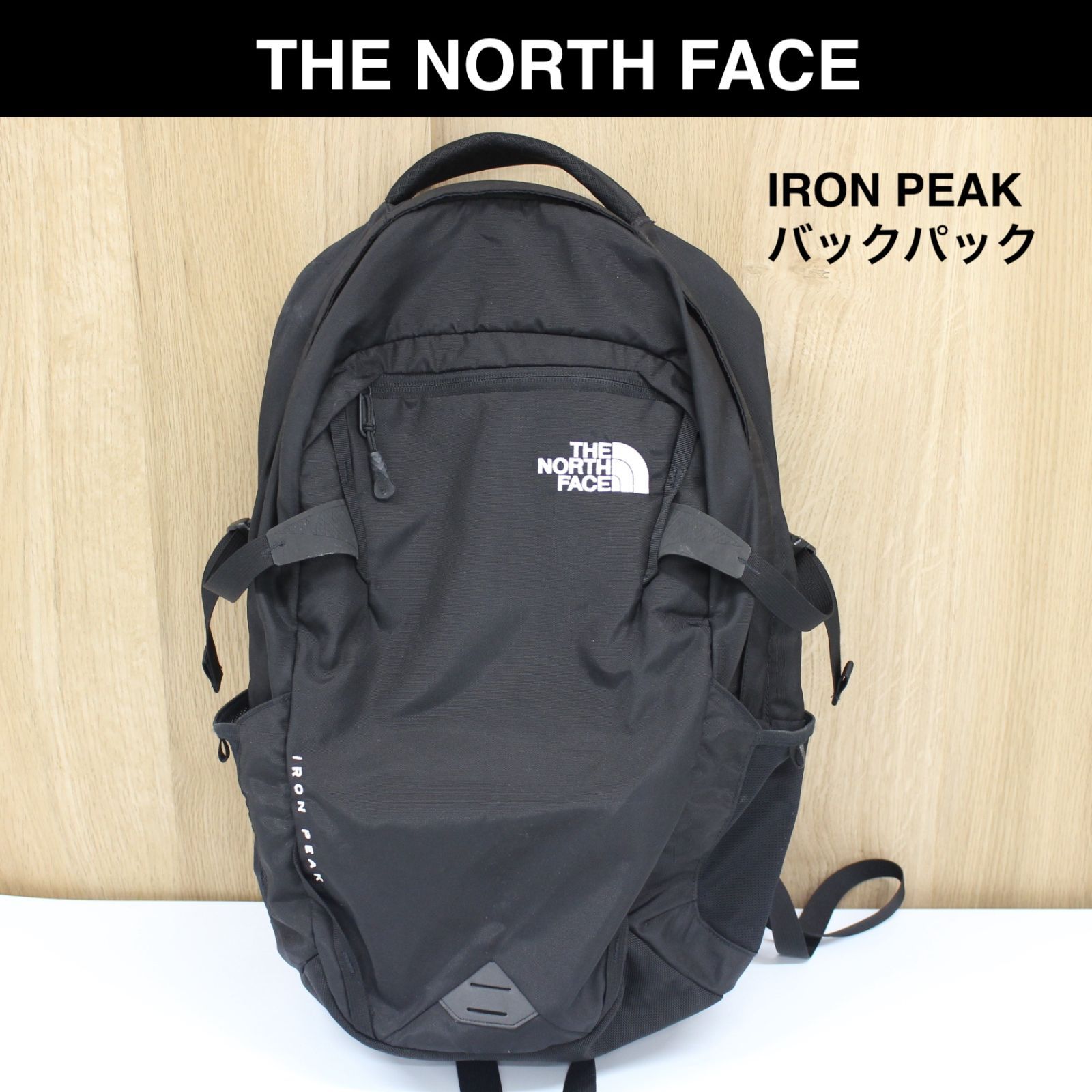 A72】THE NORTH FACE IRON PEAK バックパック 黒 - メルカリ