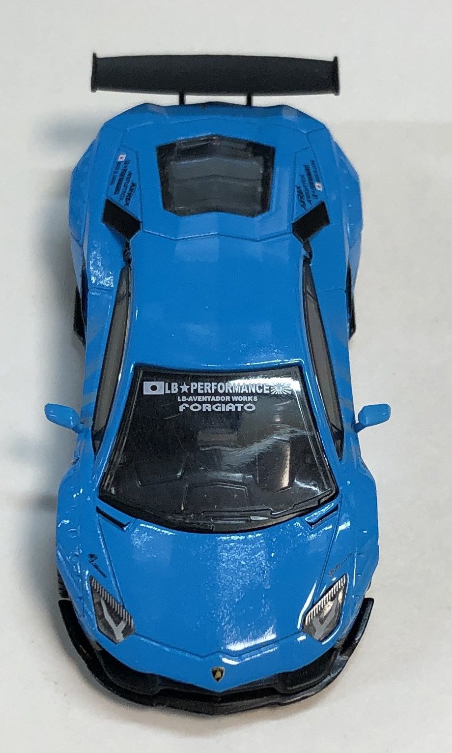 MINI GT　LBワークス　ランボルギーニ アヴェンタドール　ライトブルー MINI GT LBワークス ランボルギーニ アヴェンタドール ライトブルー