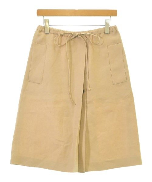 JIL SANDER ひざ丈スカート ベージュ 4104824L0151 JIL SANDER ひざ丈スカート レディース 【古着】【中古】【送料