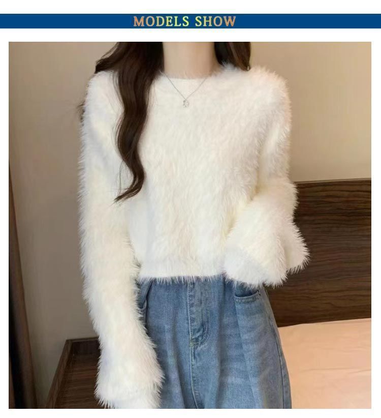 ニット 送無 レディース トップス セーター 秋服 長袖 クルーネック ゆったりファー シャギーニット 丸首 プルオーバー 楽天市場】シャギーニット レディース 秋冬 シャギープル