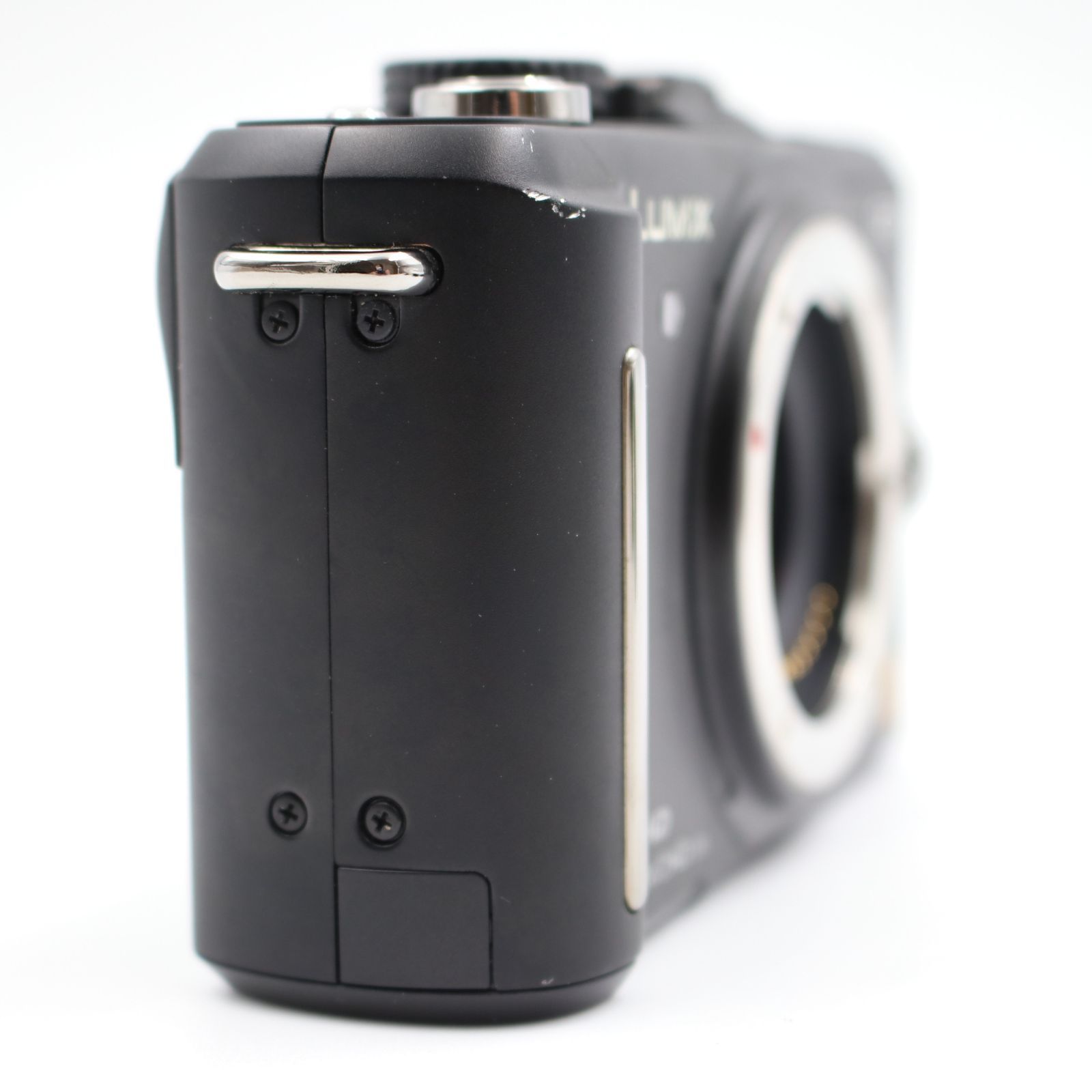 緊急大幅値下げ! シャッター数1082枚 上品 PANASONIC LUMIX DMC-GF1-K ボディ エスプリブラック ミラーレス一眼カメラ パナソニック