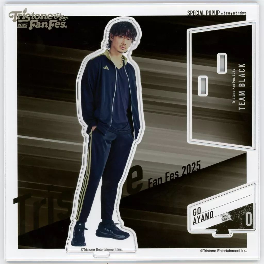 中古】アクリルスタンド・アクリルパネル 綾野剛 TEAM BLACK アクリル