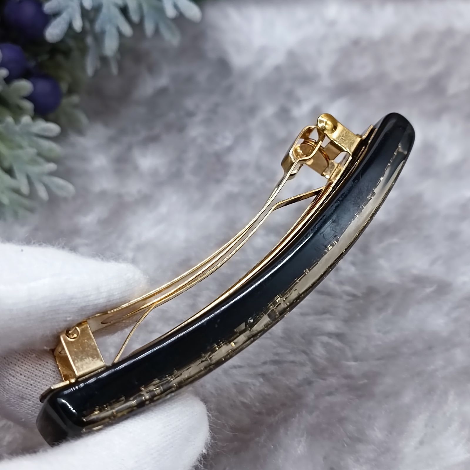 LOUISVUITTON 》 ルイヴィトン バレッタ アンクルージョン ノワール