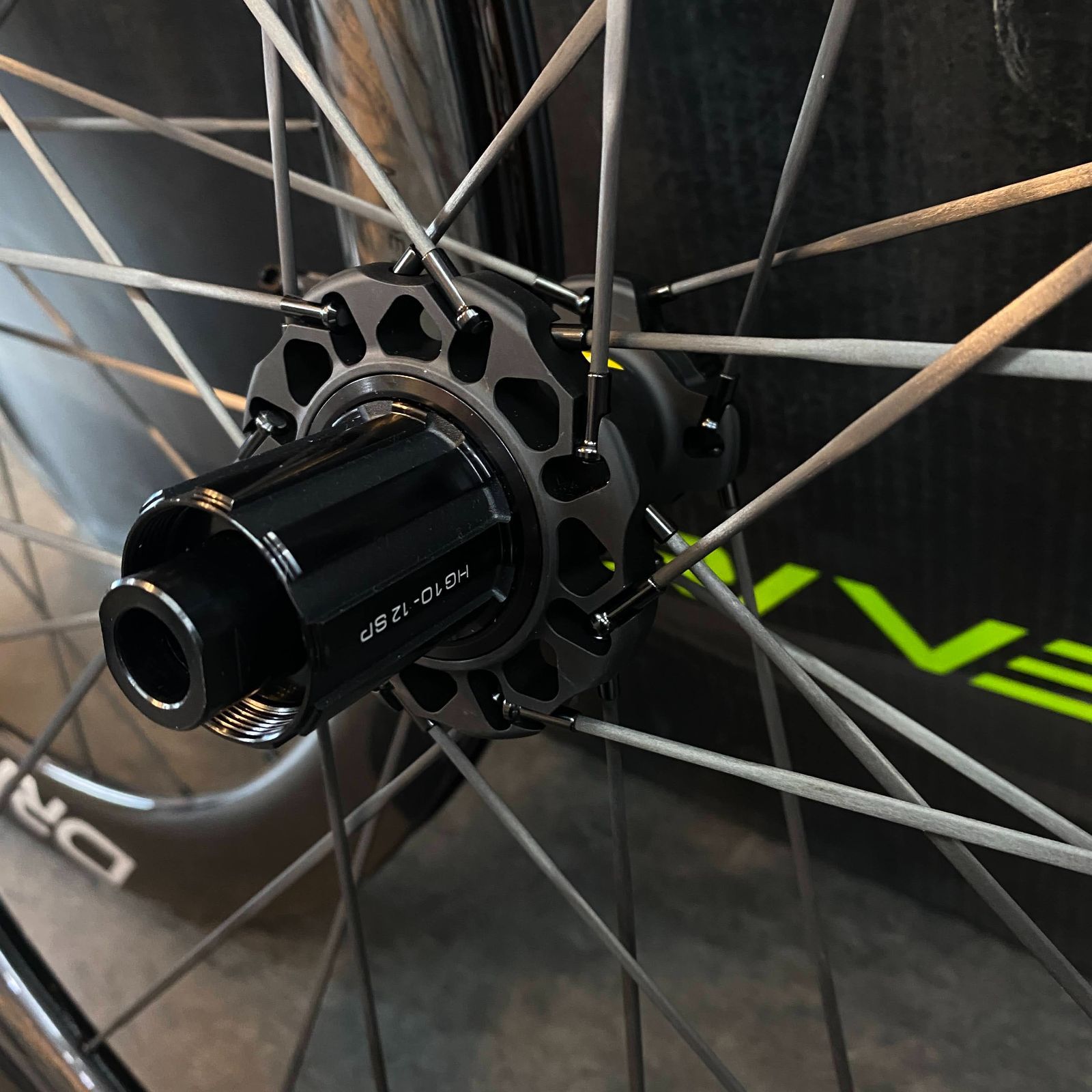 【美品】エリートホイール　Drive 50D ブラック　前後セット ELITEWHEELS エリートホイール Drive 50D ドライブ ディスク