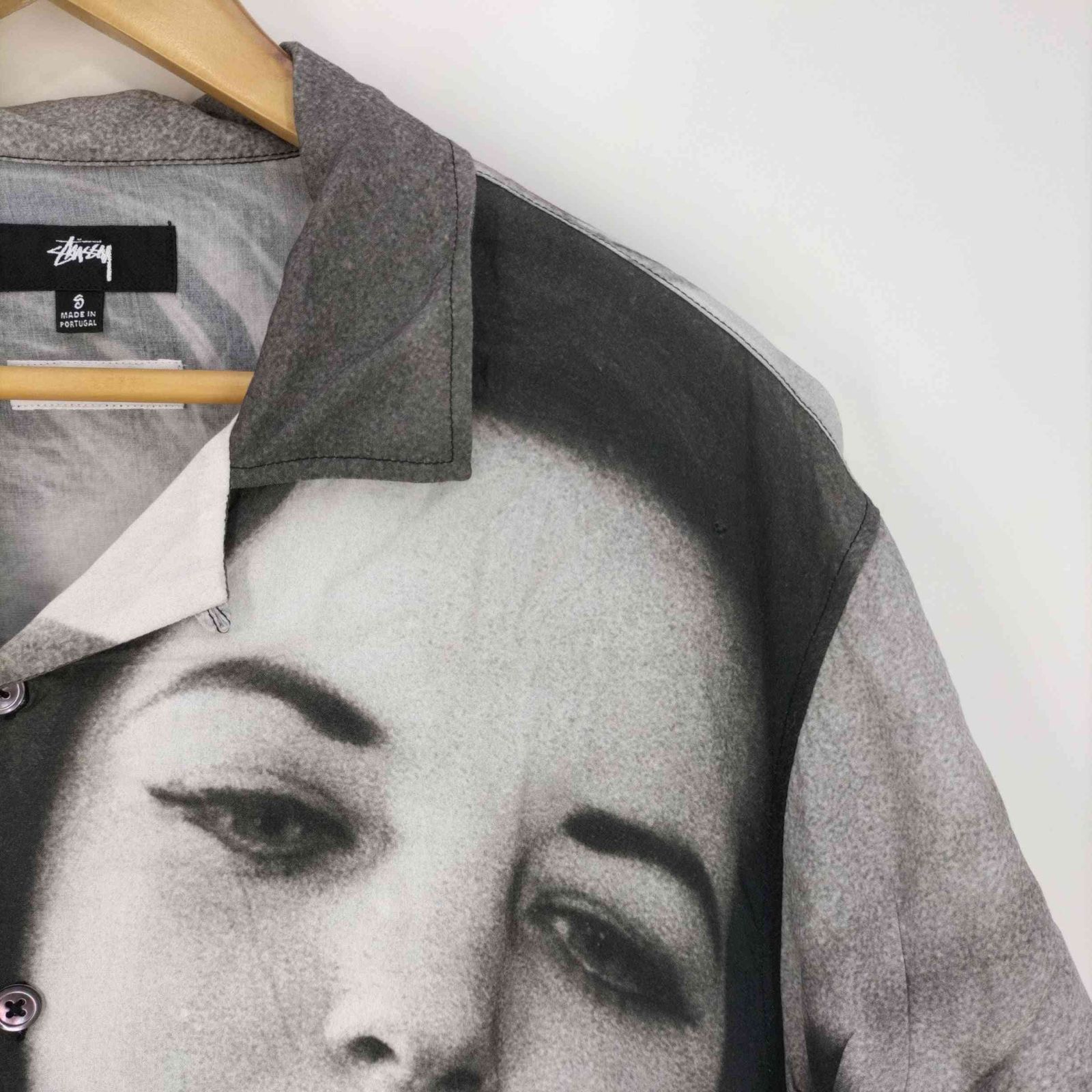 ステューシー Stussy HOPPER SHIRT レーヨン オープンカラー