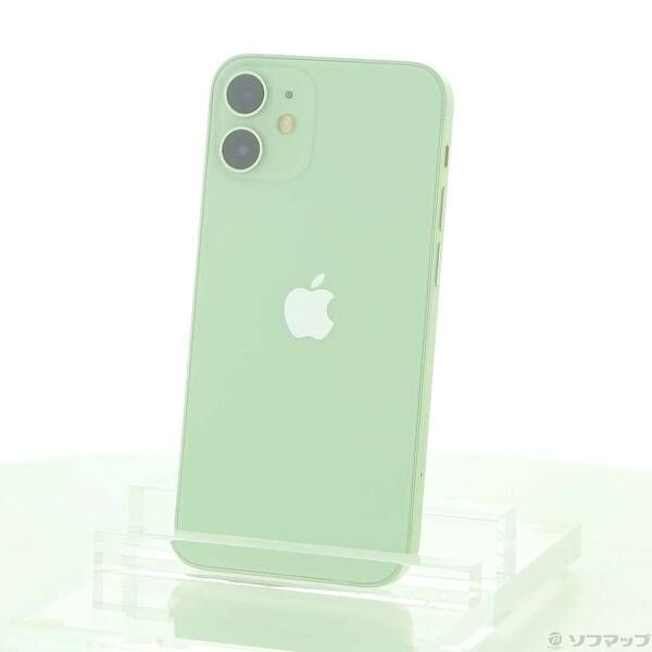 〔 〕iPhone12 mini 128GB グリーン MGDQ3J A SIMフリー 258