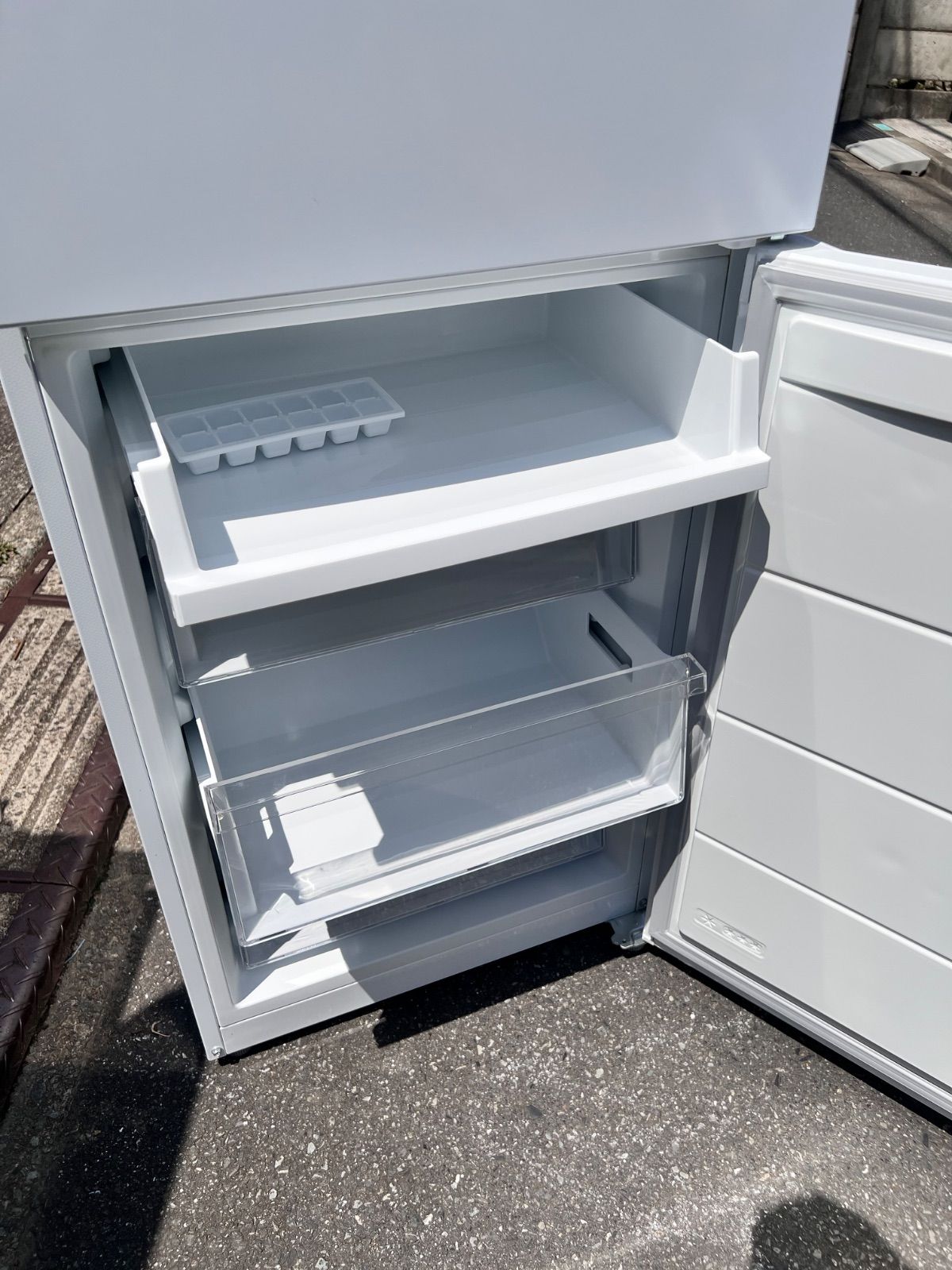 24年製 ニトリ 274L 2ドアファン式 冷凍冷蔵庫 NR-274L WH 448】冷蔵庫