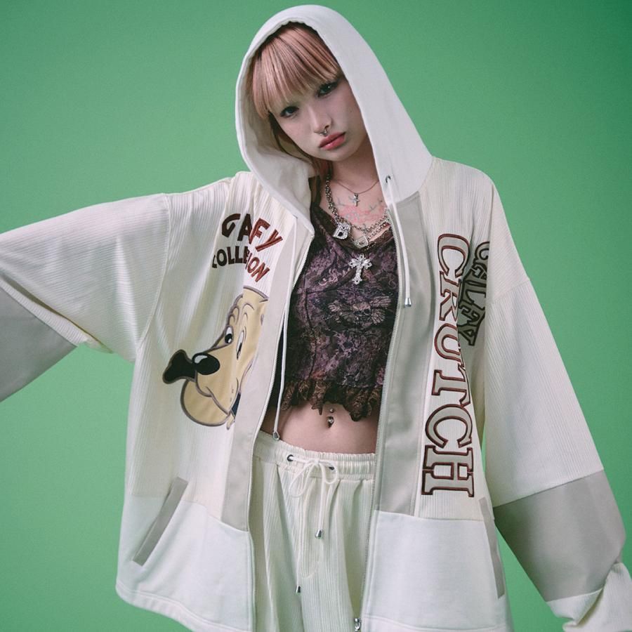 GALFY」 セットアップ X-LARGE ホワイト メンズ