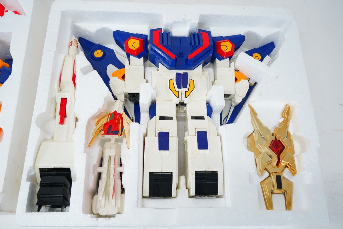 韓国版 当時物 絶対無敵ライジンオー 超無敵合体ゴッドライジンオーセット レア 韓国版 当時物 絶対無敵ライジンオー 超無敵合体ゴッド