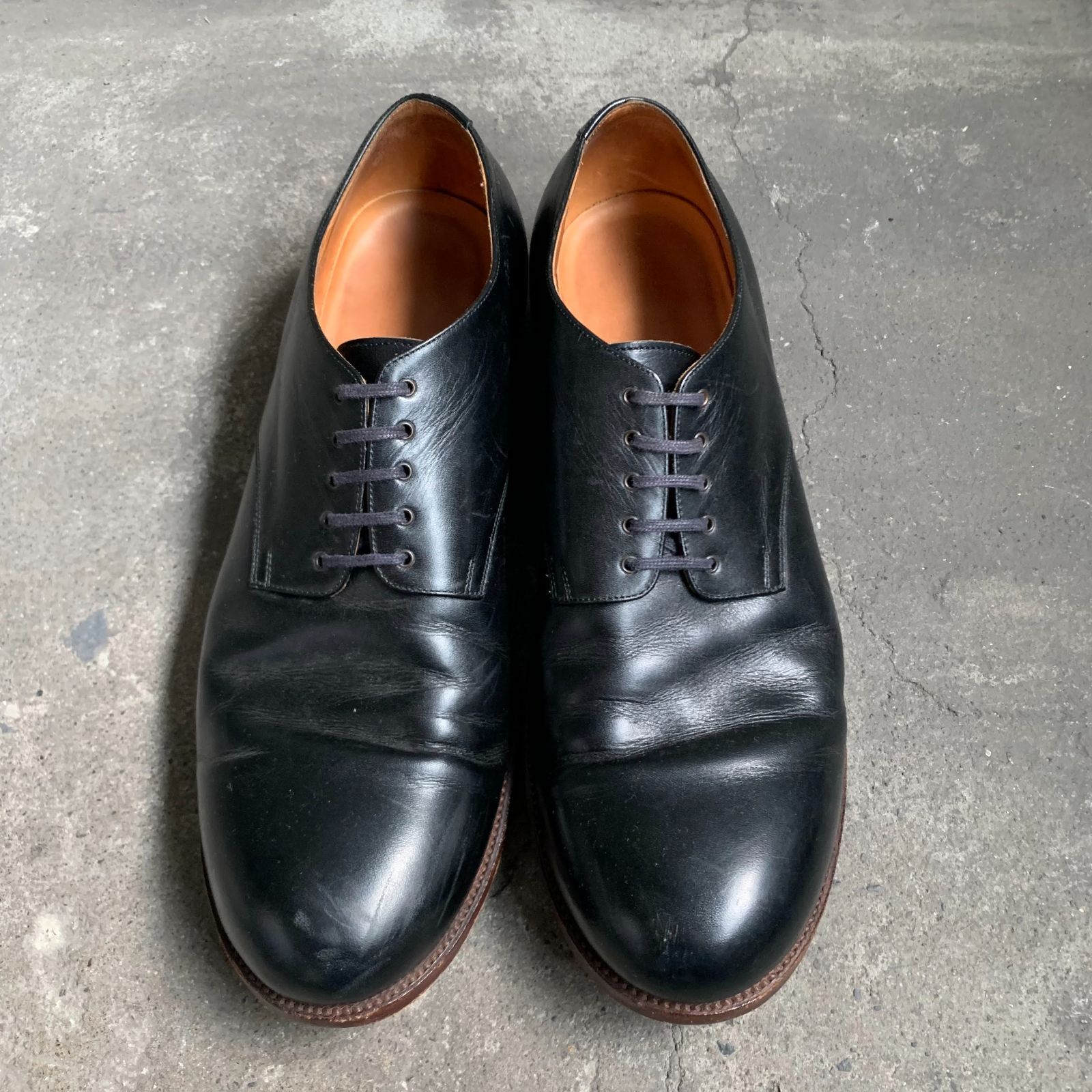 forme Blucher plain toe フォルメ ブルーチャー レザーシューズ 革靴