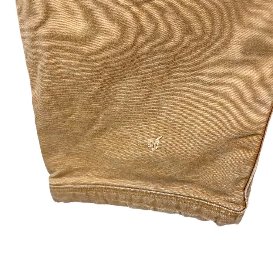 ★USA製★ Carhartt 中綿キルティング　オールインワン　つなぎ 90sUSA製カーハートcarhartt中綿入りキルティングライナーダック