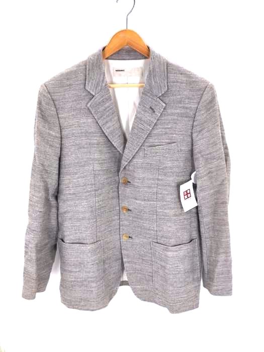 ネサンス NAISSANCE 15AW リネンウールテーラードジャケット メンズ JPN：XL 