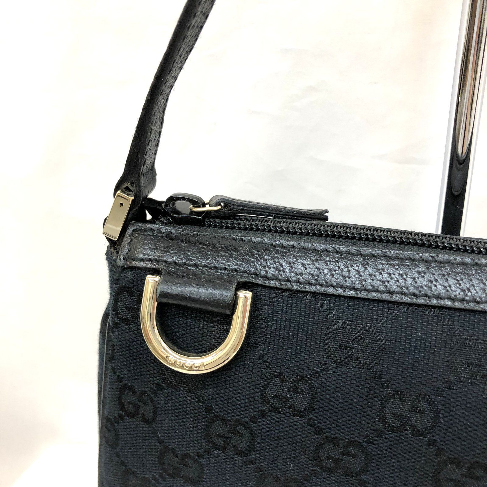 極美品 GUCCI グッチ セミショルダーバッグ アビー 145750 GG