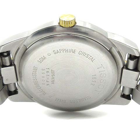 美品 TISSOT PR50 J376/476K クォーツ メンズ フルコマ ティソ TISSOT PR50 腕時計 クォーツ ウォッチ カレンダー J376/476K