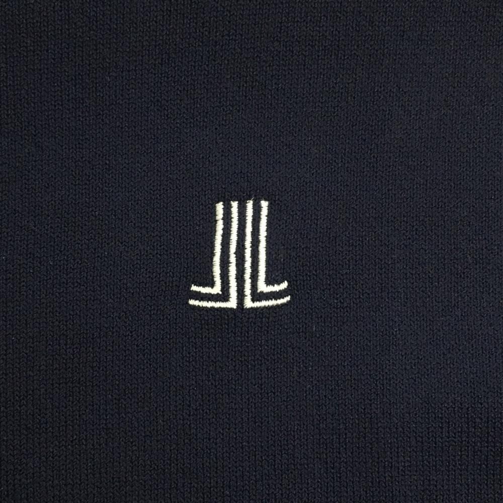 LANVIN SPORT ネイビー チュニック 40 ランバン スポール LANVIN SPORTワンタック合皮キュロット