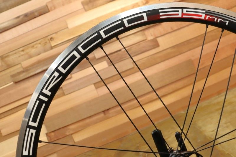 限定値下げ‼️カンパニョーロ シロッコ 11速 クリンチャーホイール カンパニョーロ Campagnolo シロッコ Scirocco 35 アルミ