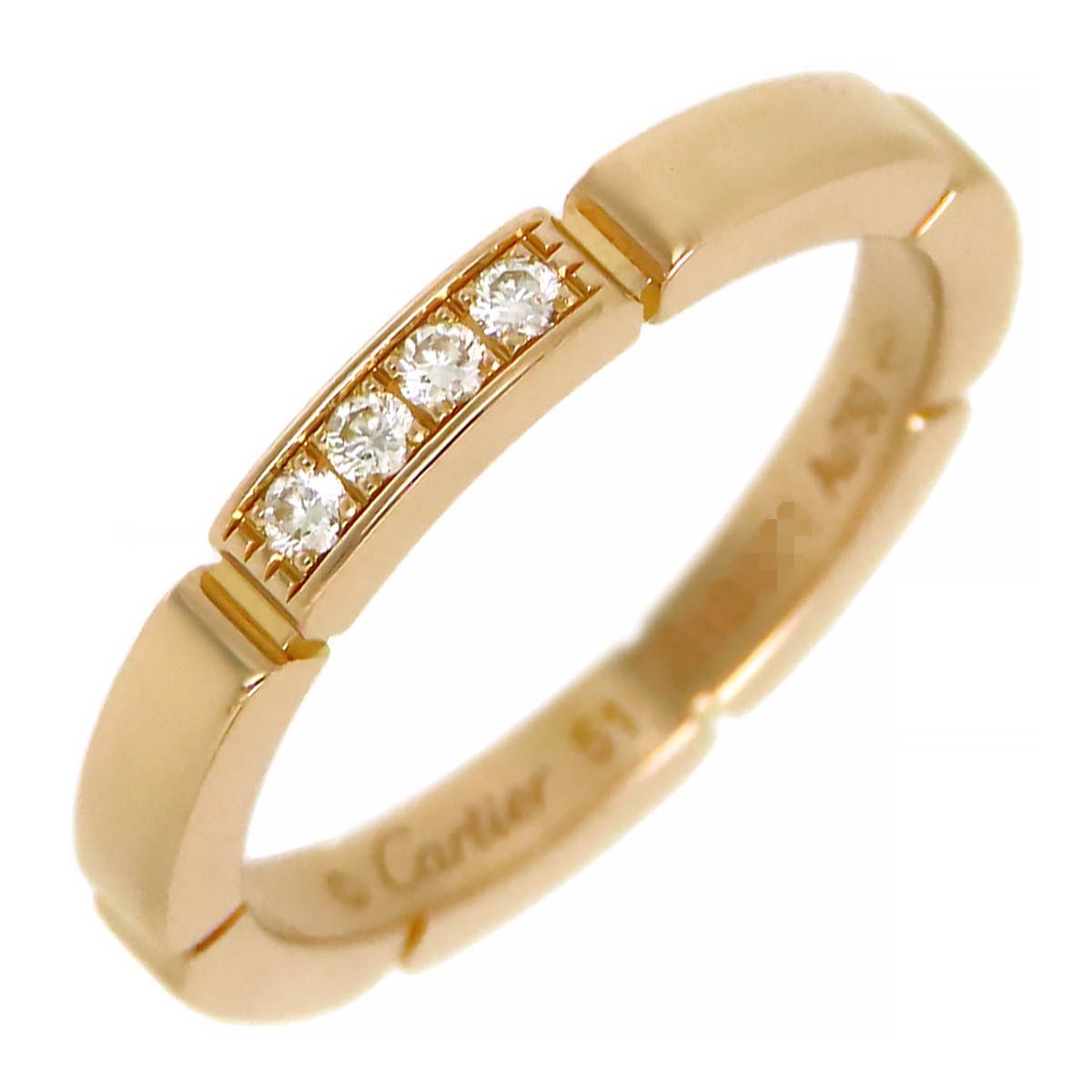 カルティエ マイヨン パンテール ダイヤモンド リング #51 B4080551  