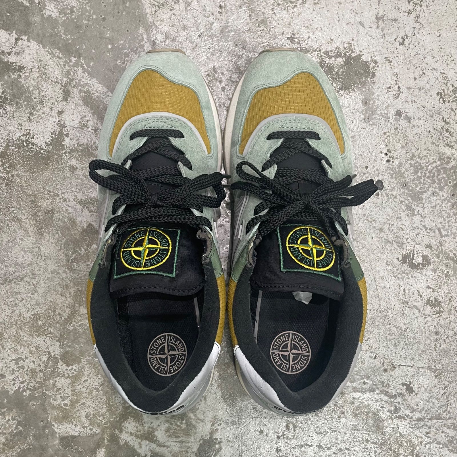 Stone Island New Balance 574 Legacy Green Clay レガシー スニーカー 
