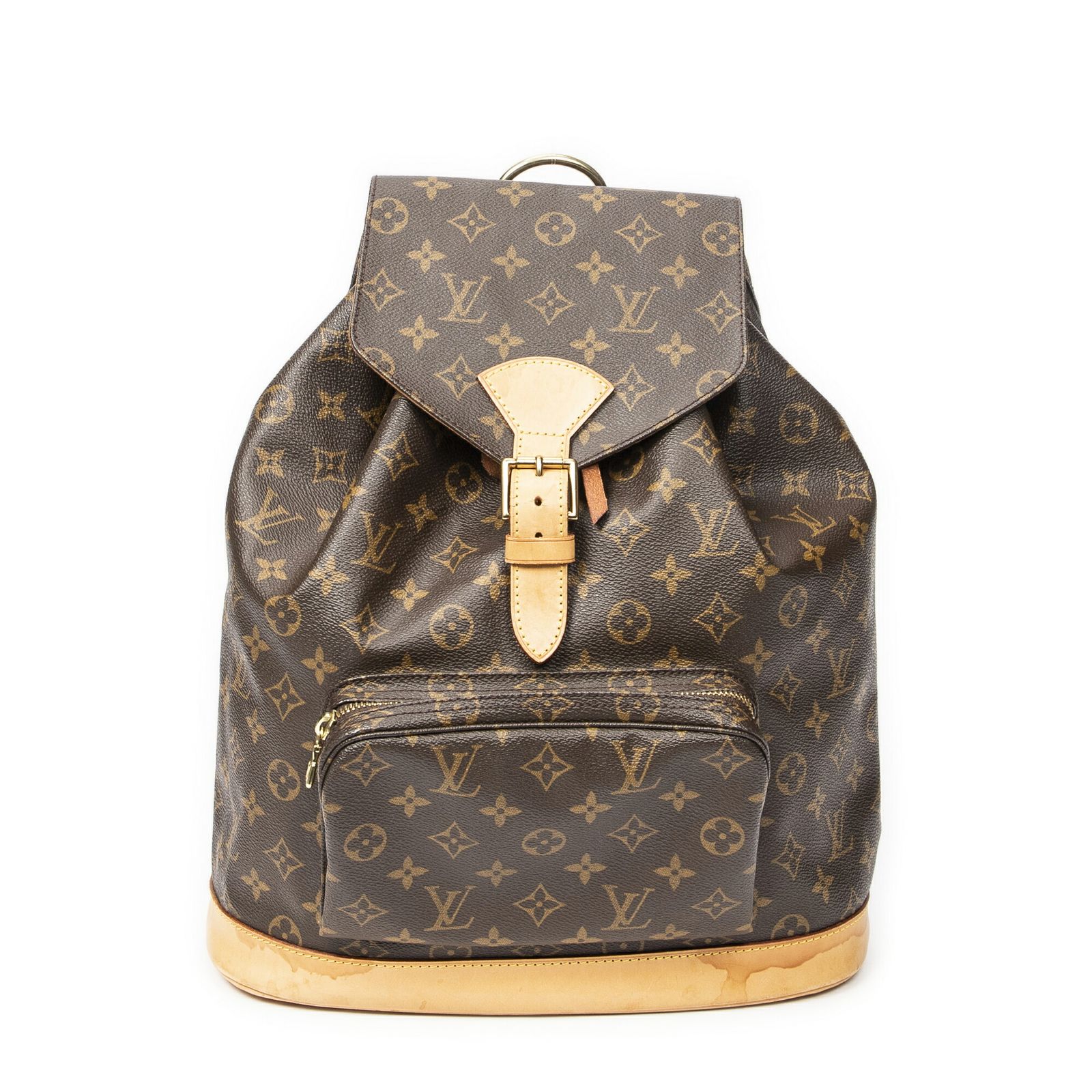 LOUIS VUITTON ルイヴィトンモンスリー茶色モノグラムキャンバスAB