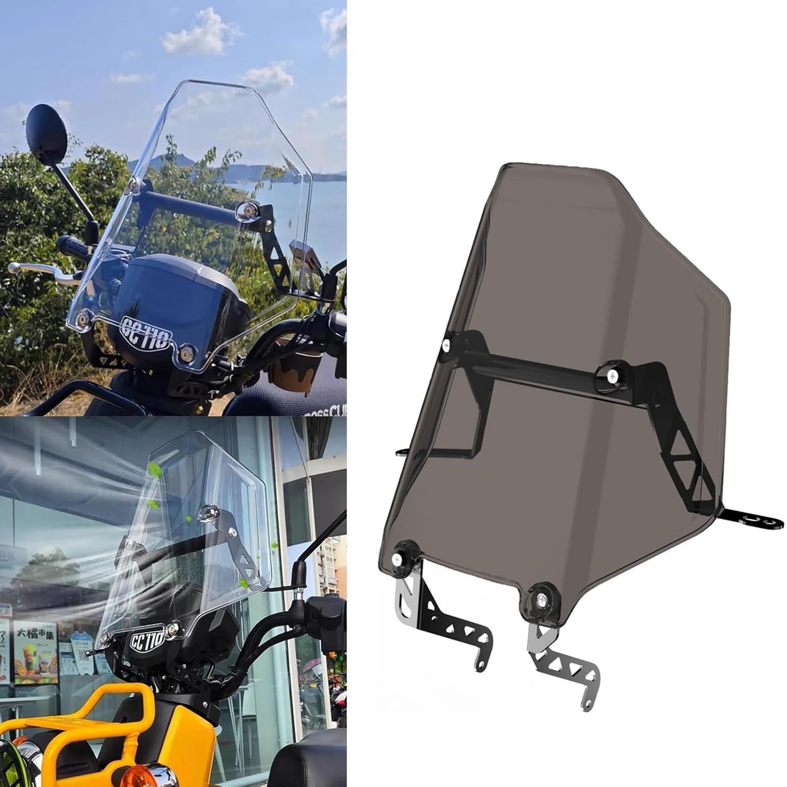 新品 MAORANG FOR クロスカブ CC110 クロスカブCC50 フロントガラス