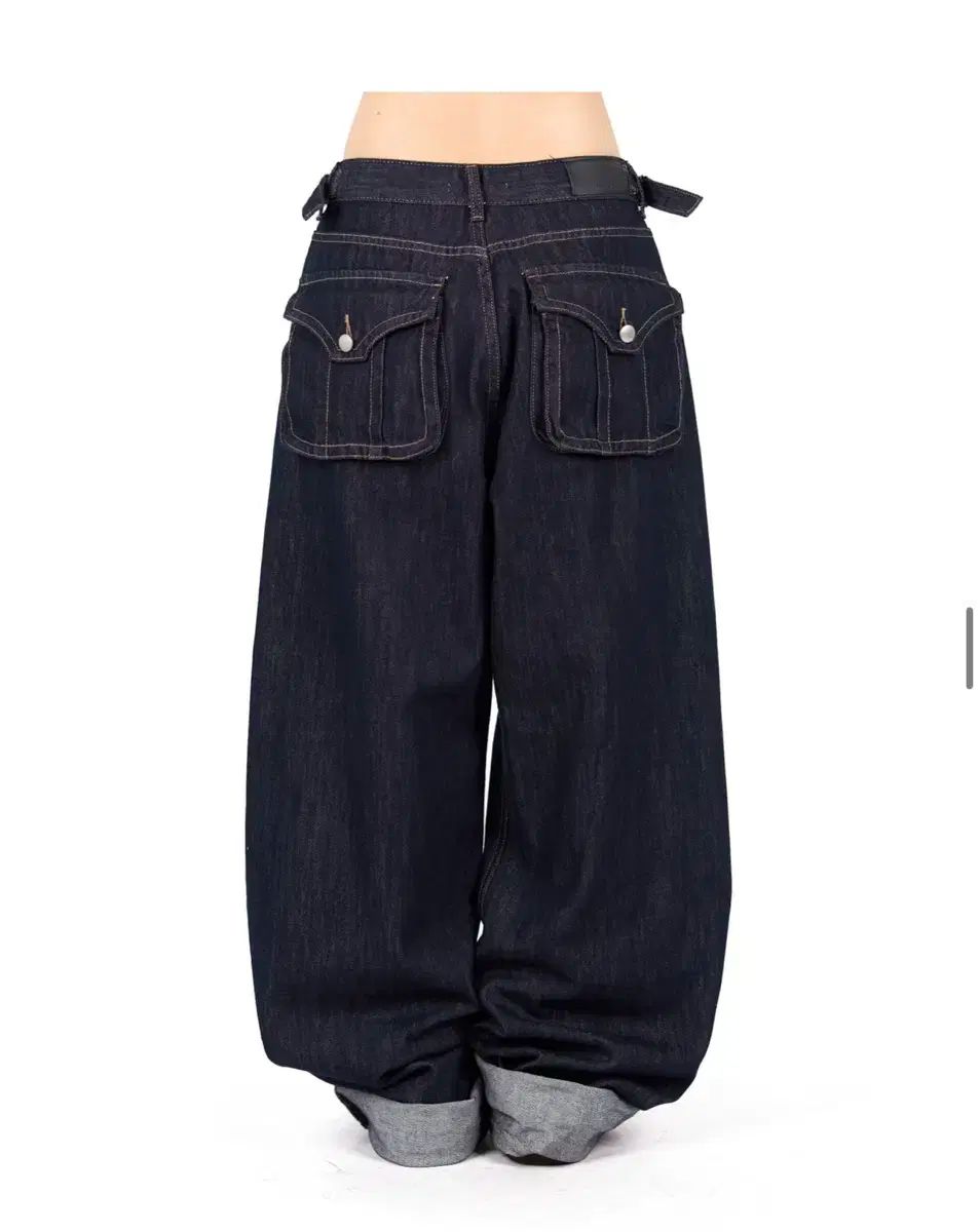 REETKEEM デニム ワイド パンツ