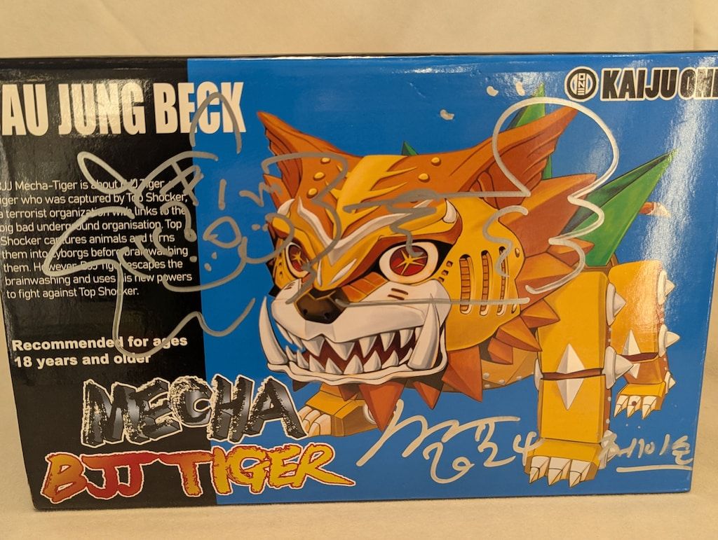 KAIJU ONE/壷工房 注文 JAU JUNG BECK MECHA BJJ TIGER 黄成型