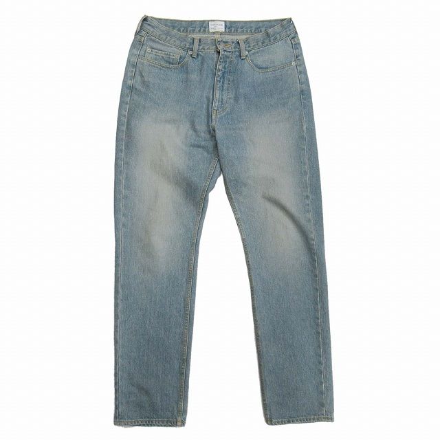 美品 アッパーフィールドワン UPPER FIELD ONE E80s DENIM PANTS ジーンズ ワイドテーパード デニム パンツ ジーパン  Gパン M ライトインディゴ 21-UFO-P020/■K56/メンズ