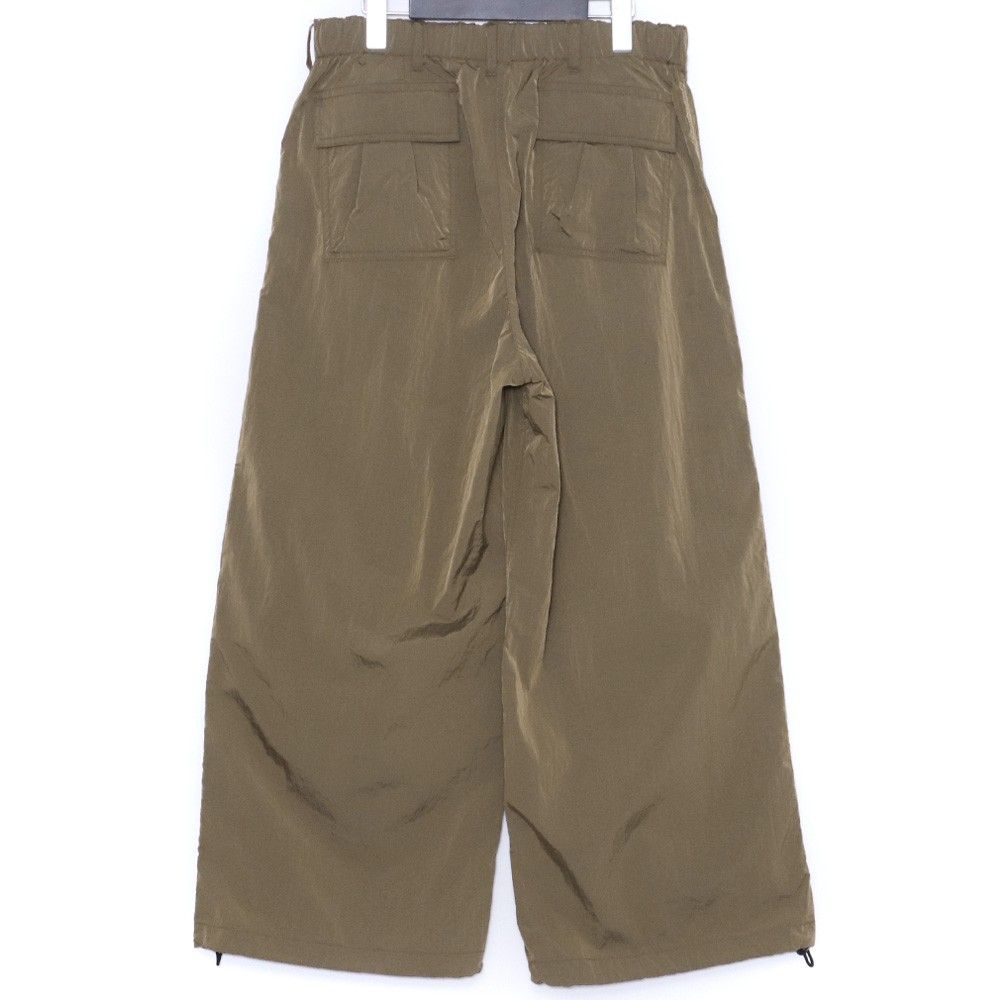 未使用 SASQUATCHFABRIX. NYLON CARGO PANTS Mサイズ オリーブ 25SS 
