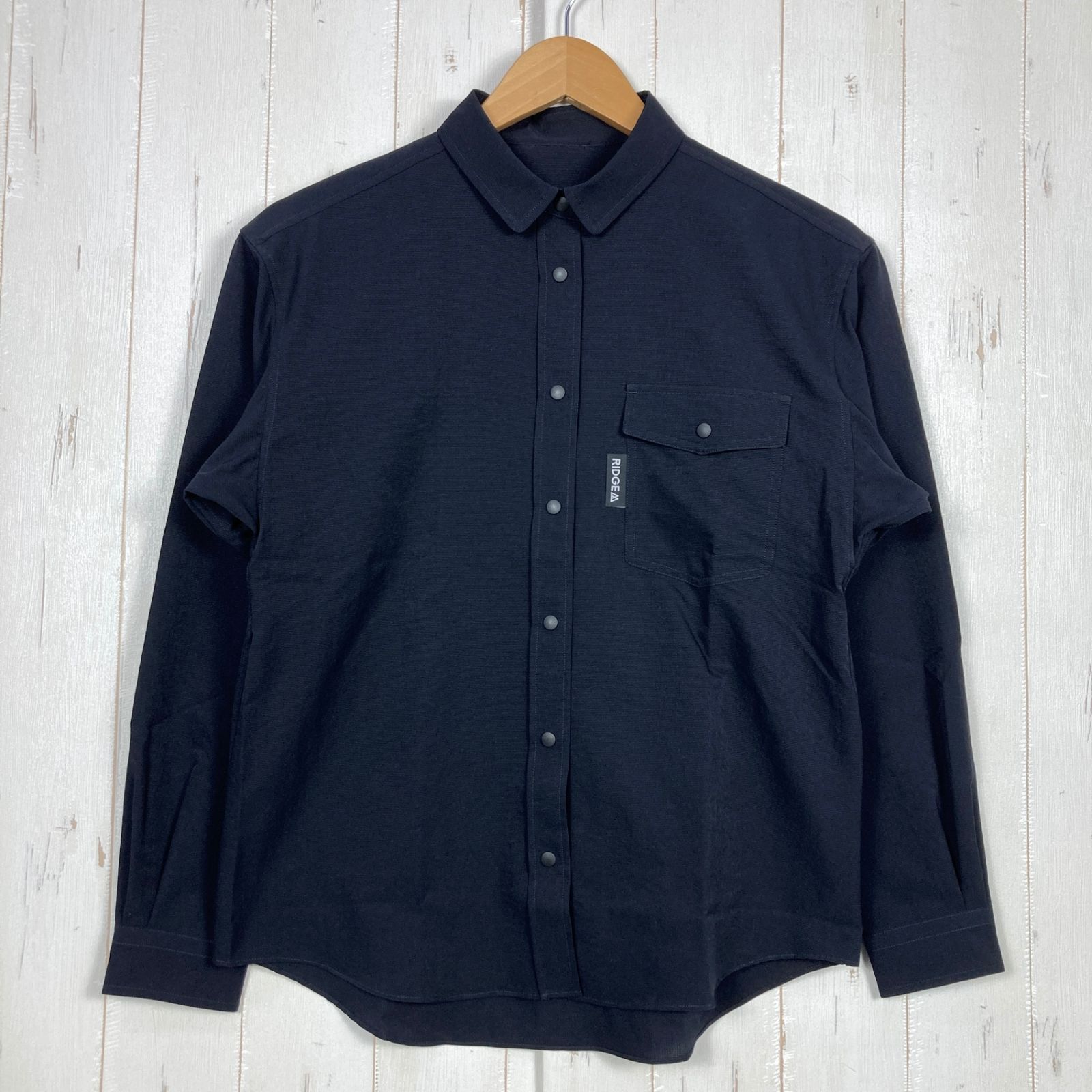 Women s S ブラック系 Ridge Mountain Gear リッジマウンテンギア ポリベーシックロングスリーブシャツ Poly Basic Long Sleeve Shirt Black Navy ポリエステル ウェア ト