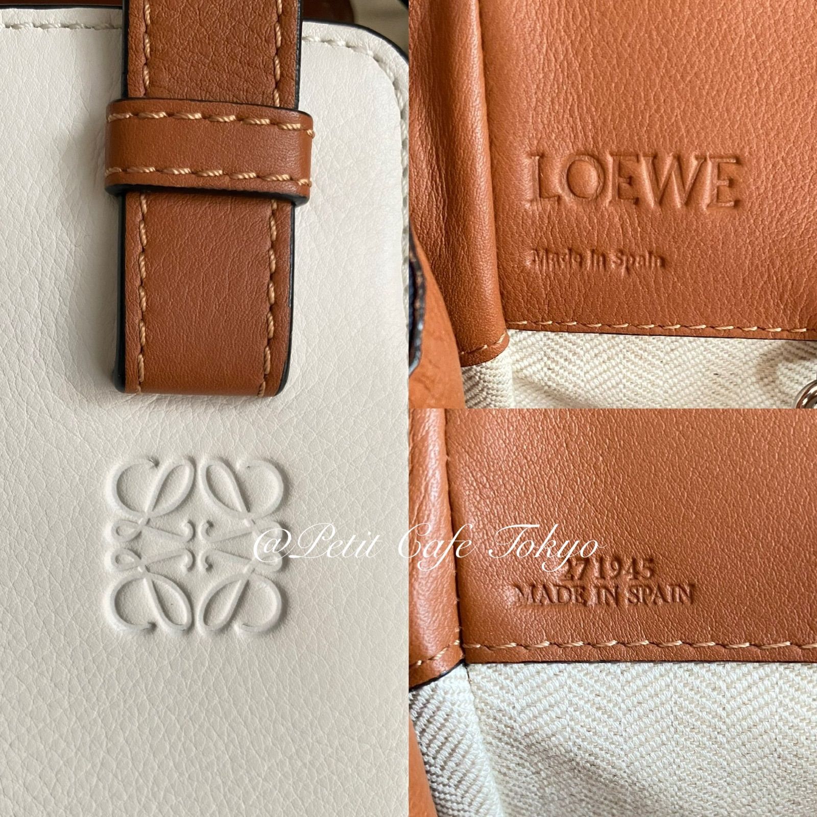 LOEWE ロエベ　ハンモック　セーラー　スモールバッグ　ホワイト　カラー LOEWE ロエベハンモックセーラースモールバッグホワイトカラー