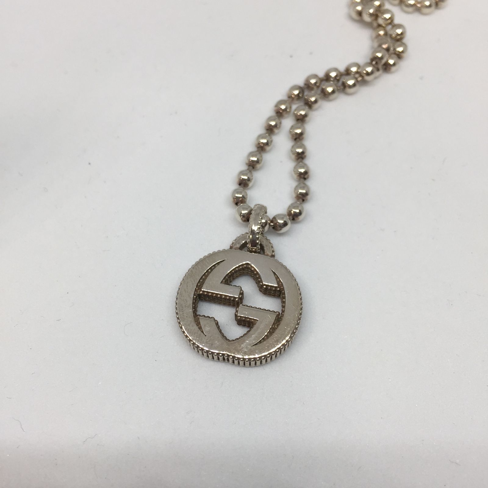 GUCCI グッチ 479219 J8400 8106 ネックレス シルバー メルカリShops