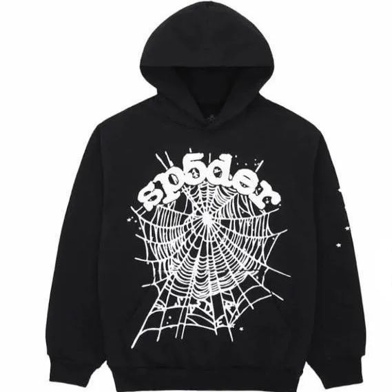 Sp5der Spider worldwide パーカーブラック Sp5der Spider worldwide パーカーブラック