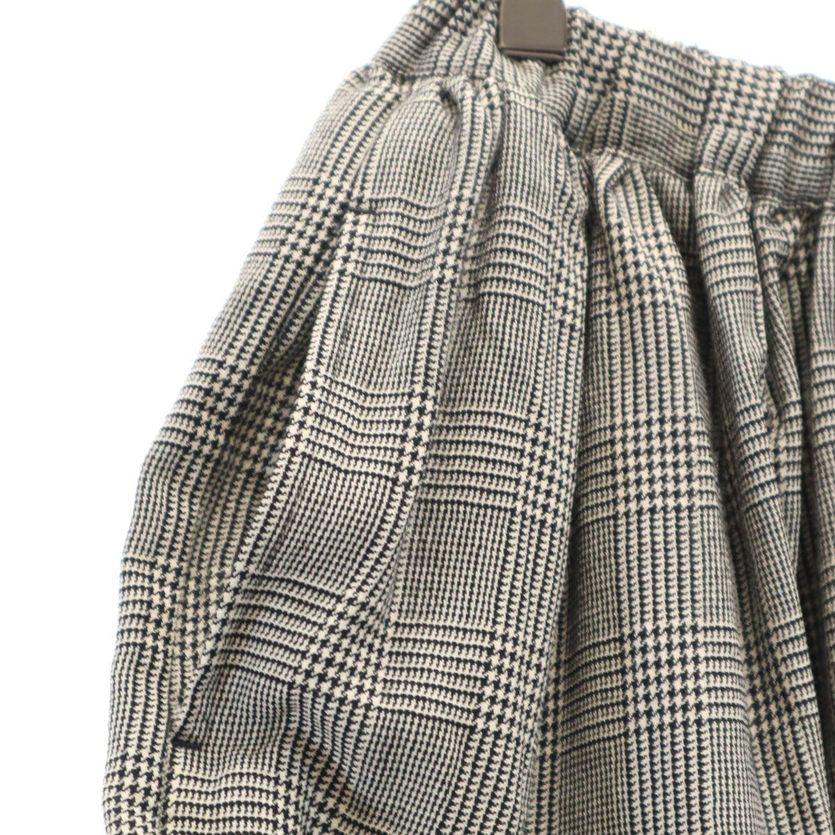 COMME des GARÇONS BLACK サルエルパンツグレンチェック COMME des GARÇONS BLACK サルエルパンツグレンチェック