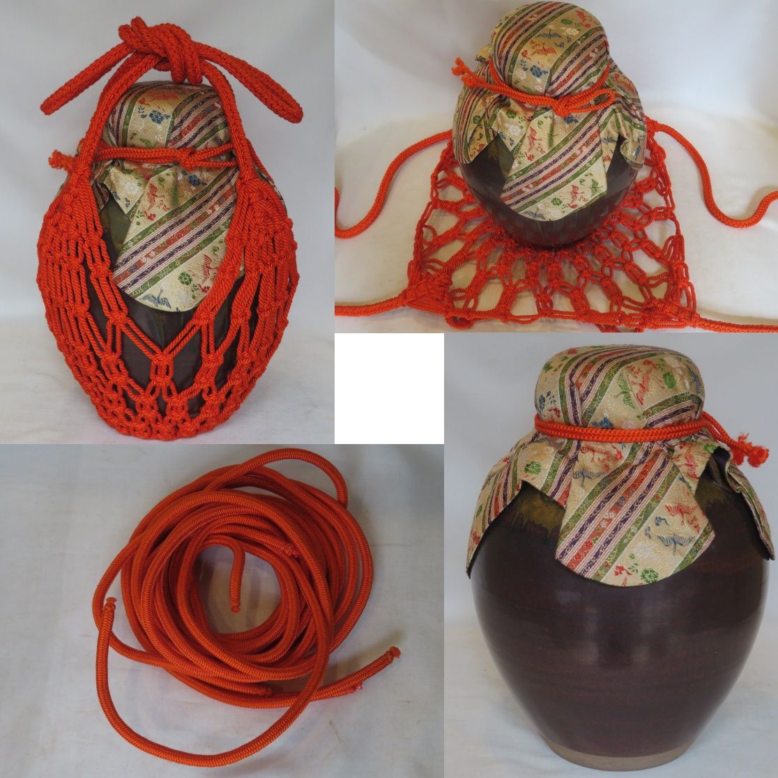 飾壷尾中窯 市野克 (市野信水)作 丹波焼 茶道具 口切の茶事 茶器