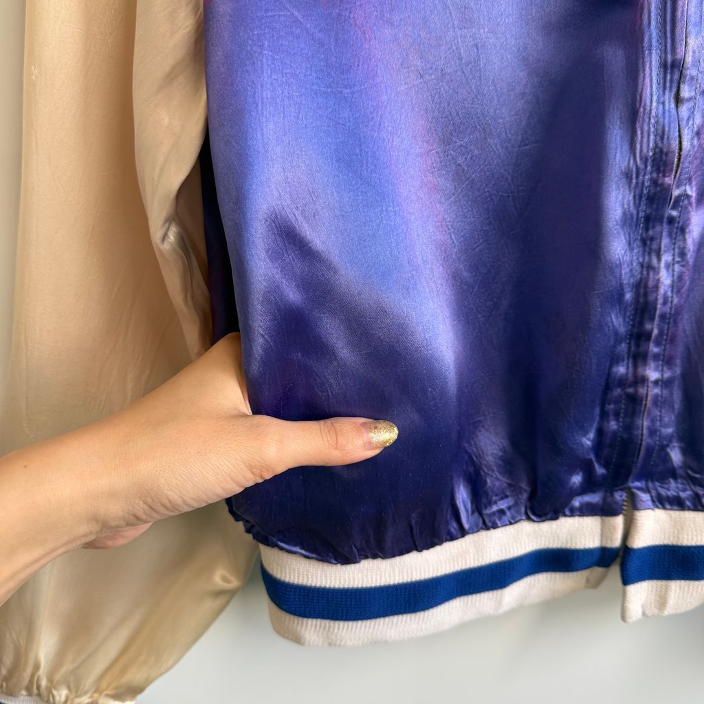 ディーゼル☆デニムスタジャン DIESEL デニム 袖切り替え