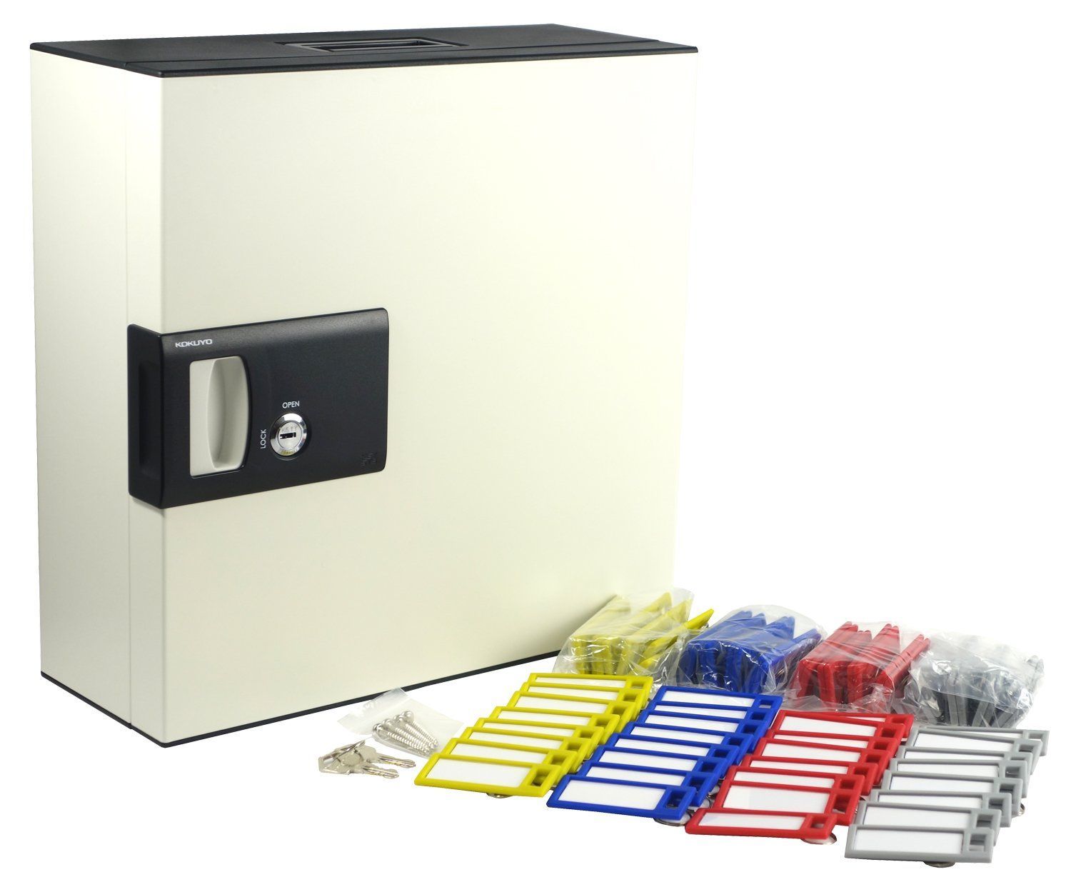 人気商品 シリンダー KEYSYS キーホルダー64個付 キーボックス KFB-L64 コクヨ
