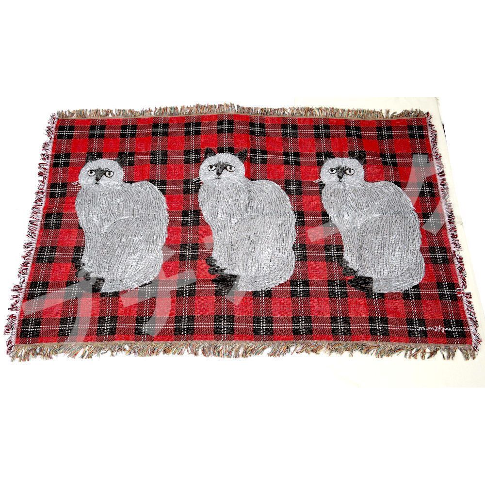 m.m 松尾ミユキ Matsuo Miyuki タペストリーラグ ラグ Tapestry rug
