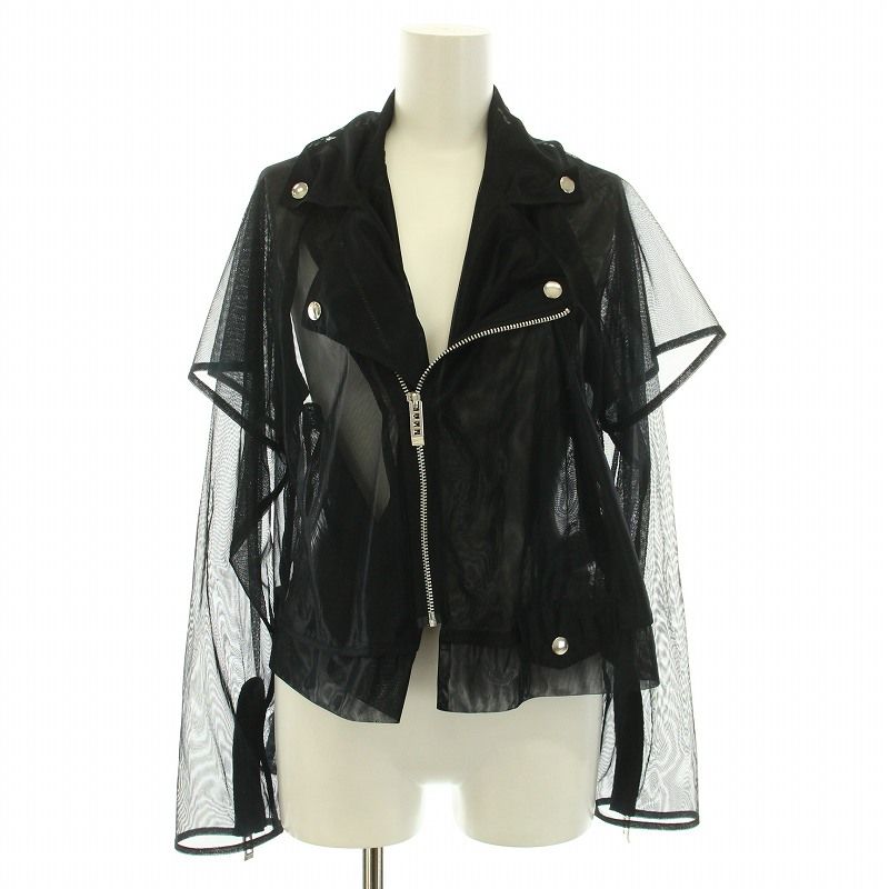 UN3D. アンスリード シアーライダース シアー ジャケット 黒 【公式通販】