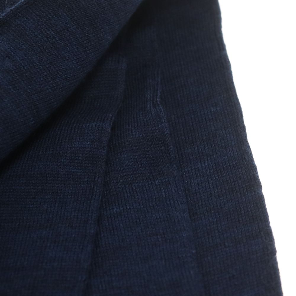 JOHN SMEDLEY (ジョンスメドレー) ウール ストール マフラー ネイビー
